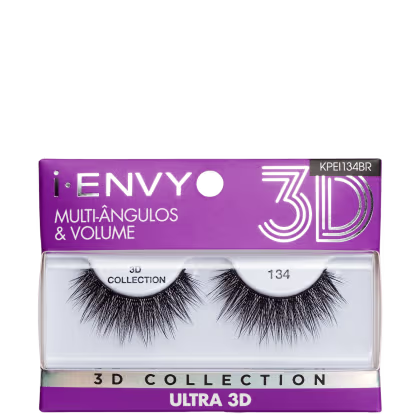 Imagem do produto Kiss New York i-Envy Ultra 3D Collection 134 - Cílios Postiços