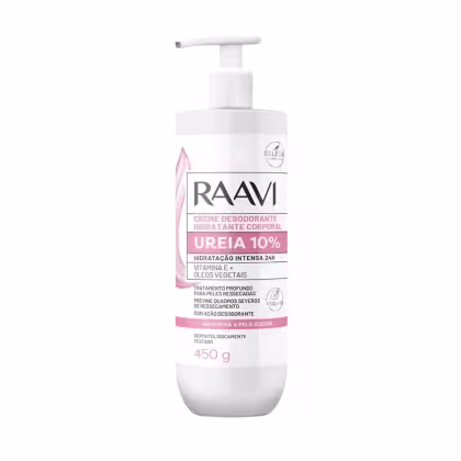 Imagem do produto Creme Hidratante Raavi Ureia 10% Renovação e Maciez 450 g