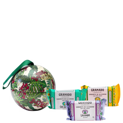 Imagem do produto Kit Granado Terrapeutics Bola Bege - Sabonetes em Barra 3x90g