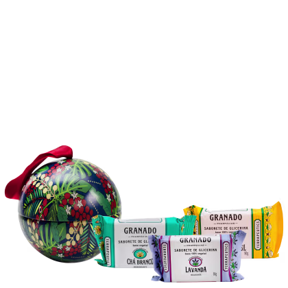 Imagem do produto Kit Granado Terrapeutics Bola Azul - Sabonetes em Barra 3x90g