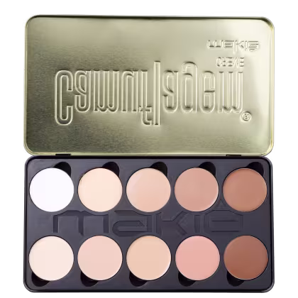 Imagem do produto Makiê Camuflagem Creme Cor Clara a Média - Paleta de Corretivo