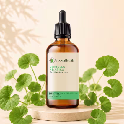 Imagem do produto Óleo Vegetal Puro Natural Prensado a Frio de Centella Asiática 100ml