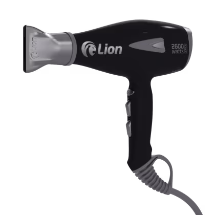 Imagem do produto Secador de Cabelo Profissional 2600W | Lion Pro Preto Perolado