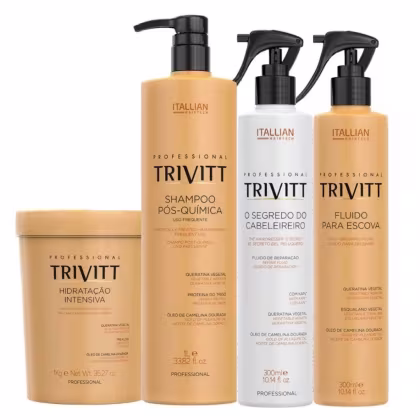 Imagem do produto Trivitt Kit Profissional Restauração Pós Química (4 Produtos)