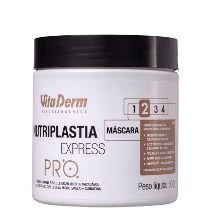 Imagem do produto Vita Derm SOS Capilar Nutriplastia Express 2 - Máscara Capilar 500g