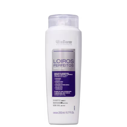 Imagem do produto Vita Derm Loiros Perfeitos - Shampoo Matizador 200ml