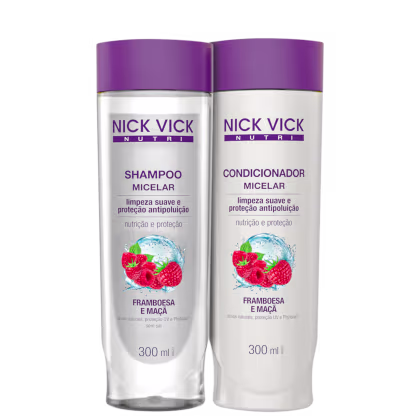 Imagem do produto Kit Nick & Vick Nutri Micelar Framboesa e Maçã (2 produtos)