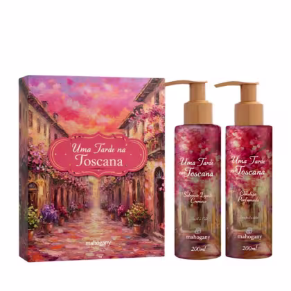 Imagem do produto Kit Uma Tarde da Toscana Sabonete e Hidratante Mahogany