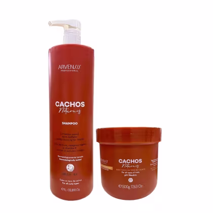 Imagem do produto Kit Arvensis Professional Cachos Naturais - Shampoo 1L + Geleia 500g