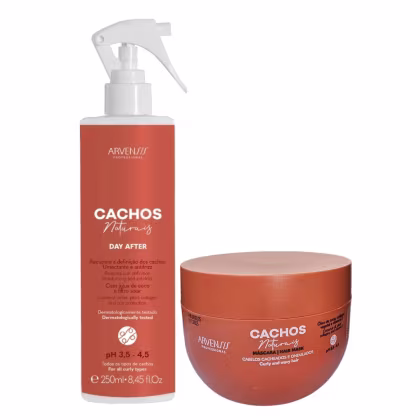 Imagem do produto Kit Arvensis Professional Cachos Naturais - Day After 250ml + Máscara 250g