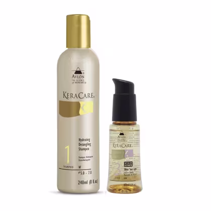 Imagem do produto Kit Avlon KeraCare - Shampoo Hydrating Detangling 240ml + Silken Seal 60ml