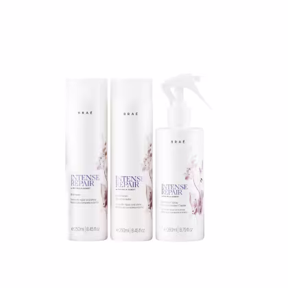 Imagem do produto Kit Braé Intense Repair By Ana Paula Siebert - Shampoo 250ml + Condicionador 250ml + Hair Repair 260ml