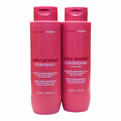 Kit Braé Stages Color Protect Duo Basic, 2 produtos.