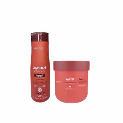 Imagem do produto Kit Arvensis Cachos Naturais - Máscara Capilar 2x1 500g + Co-Wash 300ml