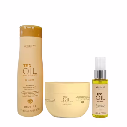 Imagem do produto Kit Arvensis Tec Oil - Shampoo 300ml + Máscara 250g + Óleo reparador 60ml