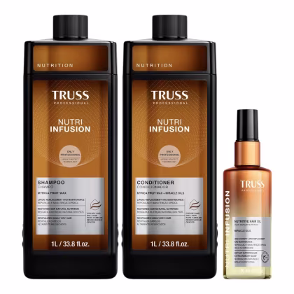 Imagem do produto Kit Truss Nutri Infusion - Shampoo 1L + Condicionador 1L + Óleo 60ml