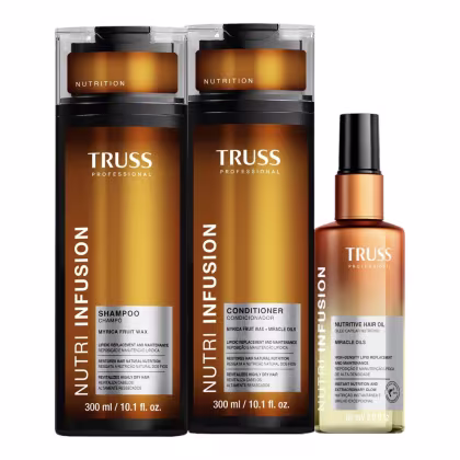 Imagem do produto Kit Truss Nutri Infusion - Shampoo 300ml + Condicionador 300ml + Óleo 60ml