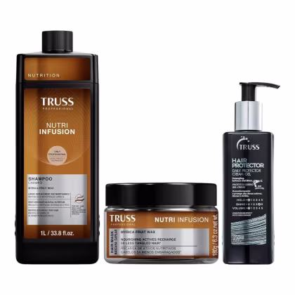 Imagem do produto Kit Truss Nutri Infusion - Shampoo 1L + Máscara 180g + Hair Protector 250ml