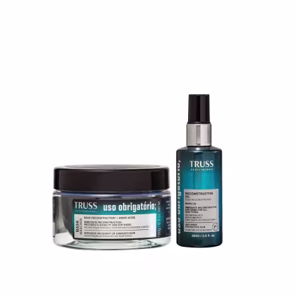 Imagem do produto Kit TRUSS Uso Obrigatório Máscara 180g + Óleo 60ml