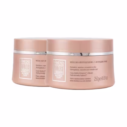 Imagem do produto Kit Amend Luxe Creations Blonde Care 2 Mascaras 250 g