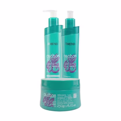 Imagem do produto Kit Amend Cachos Nutridos Shampoo Condicionador e Máscara 250 ml