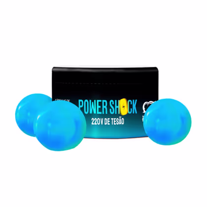 Imagem do produto Bolinhas Explosivas Eletrizante Power Shock 220v de Tesão Sexy Fantasy