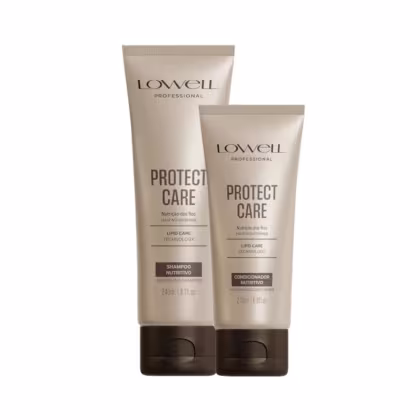 Imagem do produto Kit Shampoo Condicionador Lowell Protect Care Home care