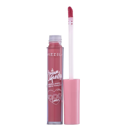 Imagem do produto Vizzela Cosméticos Dog Lovers Cor 03 Poodle - Batom Líquido 3,5g