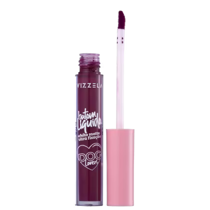 Imagem do produto Vizzela Cosméticos Dog Lovers Cor 11 Pinscher - Batom Líquido 3,5g