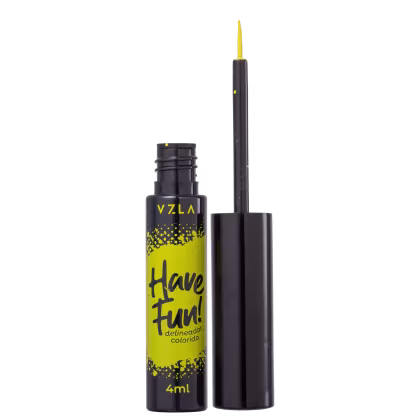 Imagem do produto Vizzela Cosméticos Have Fun! Amarelo - Delineador Líquido 4ml