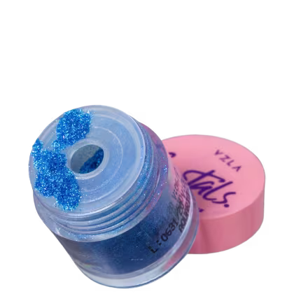 Imagem do produto Vizzela Cosméticos Ecobrilho Crystals Pedra dos Signos Aquário - Pigmento 1,5g
