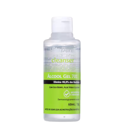 Imagem do produto Vita Derm Cleanser Álcool Gel 70% - Gel Antisséptico 60ml