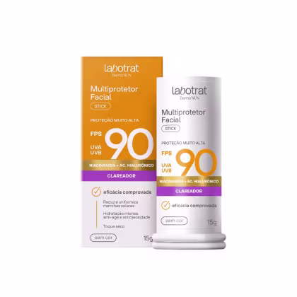 Imagem do produto MULTIPROTETOR STICK INCOLOR FPS 90 DERMO SUN 15G LABOTRAT