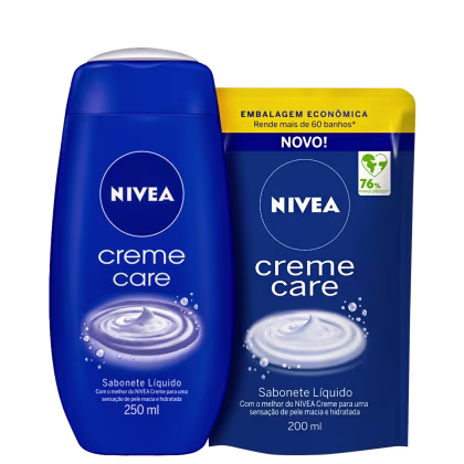 Imagem do produto Kit NIVEA Sabonete Líquido Creme Care (2 Produtos)