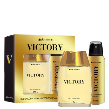 Imagem do produto Conjunto Victory Phytoderm Masculino - Desodorante Colônia 100ml + Desodorante Spray 110ml