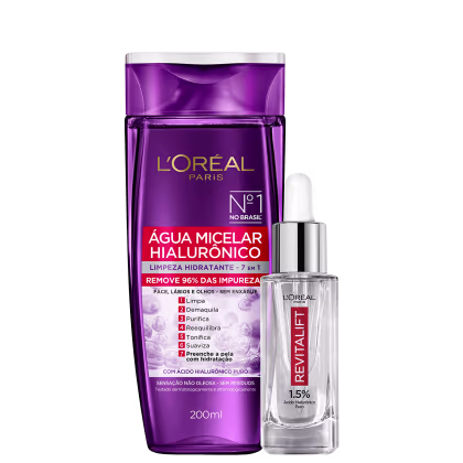 Imagem do produto Kit L´Oréal Paris Hialurônico Revitalift (2 produtos)