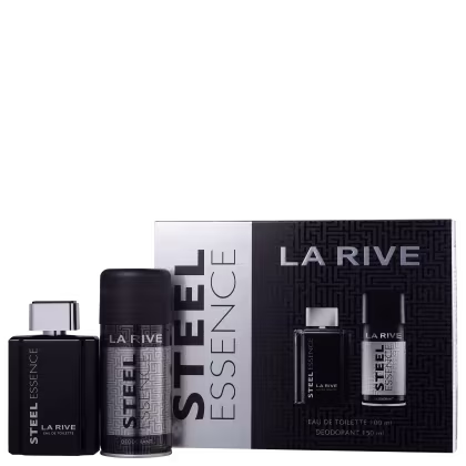 Imagem do produto Conjunto Steel Essence La Rive Masculino - Eau de Toilette 100ml + Desodorante 150ml