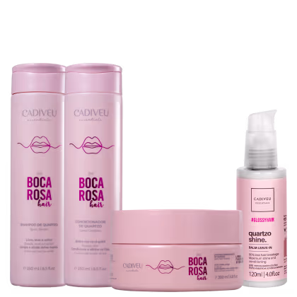 Imagem do produto Kit Cadiveu Essentials Quartzo Shine Hair (4 Produtos)