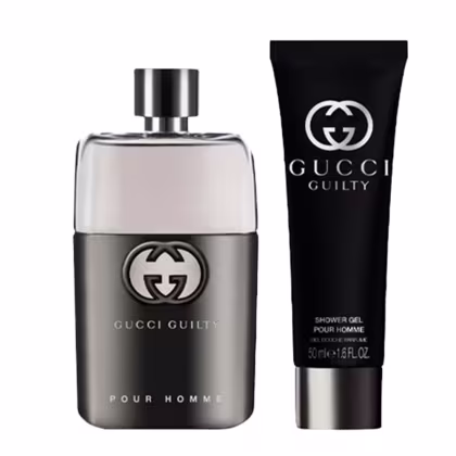 Imagem do produto Conjunto Guilty Gucci Pour Homme Masculino - Eau de Toilette 50ml + Shower Gel 50ml