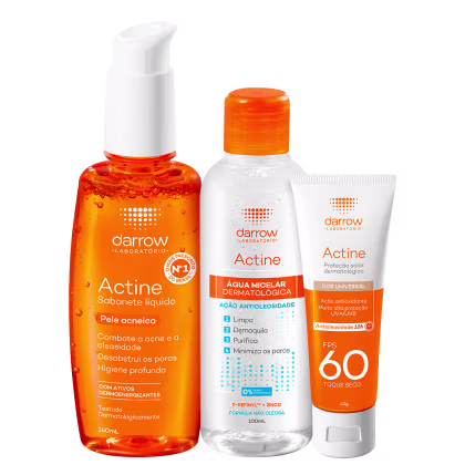 Imagem do produto Kit Darrow Actine Control FPS60 Universal (3 Produtos)