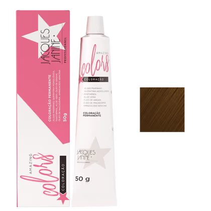 Imagem do produto Jacques Janine Professionnel Amazing Colors 8.0 Louro Claro - Coloração Permanente 50g