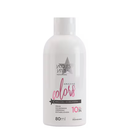 Imagem do produto Jacques Janine Professionnel Amazing Colors Emulsão Reveladora 3% - Água Oxigenada 10 Volumes 80ml