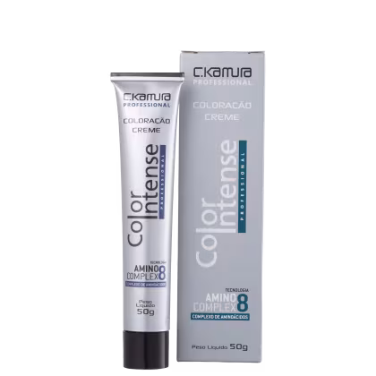 Imagem do produto C.Kamura Color Intense 7.7 Louro Médio Marrom - Coloração Permanente 50g