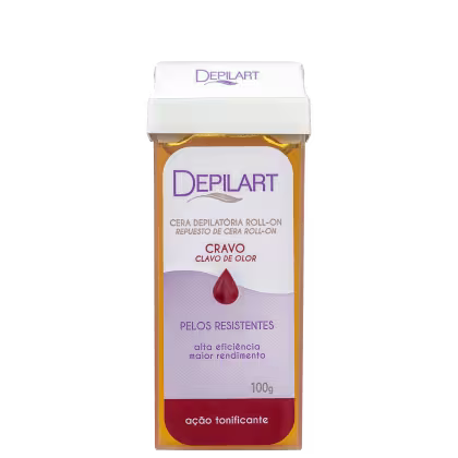 Imagem do produto Depilart Cravo Refil - Cera Depilatória Roll-On 100g
