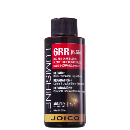 Imagem do produto Joico LumiShine Demi-Permanente 6RR (6.66) - Tonalizante 60ml
