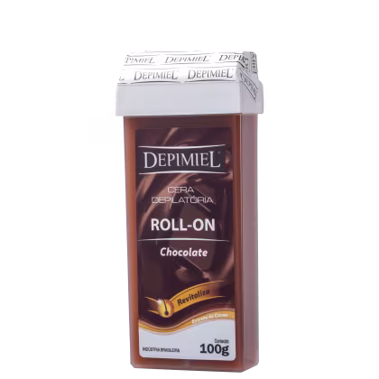 Imagem do produto Depimiel Chocolate - Cera Depilatória Roll-On 100g