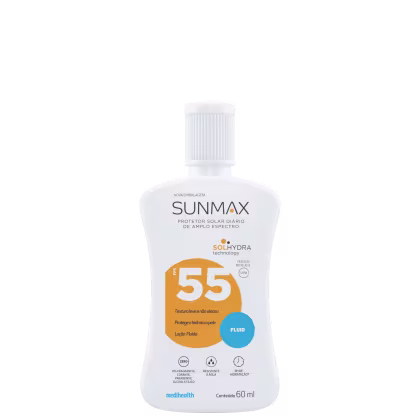 Imagem do produto Sunmax Fluid FPS 55 - Protetor Solar 60ml