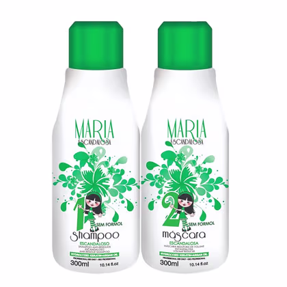 Imagem do produto Maria Escandalosa Escova Progressiva Sem Formol 2x1 300mls|