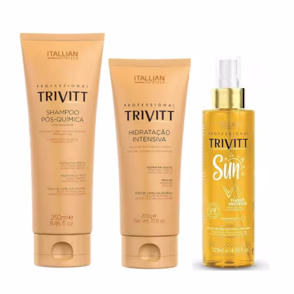 Imagem do produto Kit Trivitt Hidratação Intensiva Pos Sol, Mar e Piscina (3 produtos)