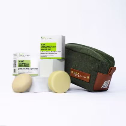 Imagem do produto Kit Capilar Presente Naturê Green Antioleosidade